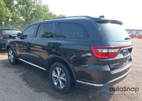 2016 Dodge Durango Limited из США, поврежденный, VIN 1C4RDJDGXGC446769